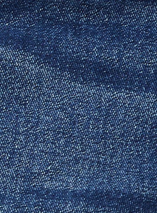 Men Washed Bootcut Jeans