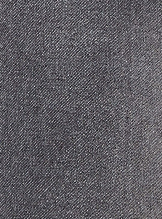 Men Solid Cross Pocket Carrot Fit Jeans