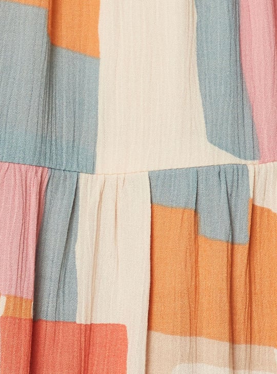 Women Smocked Spaghetti Strap Midi Dress