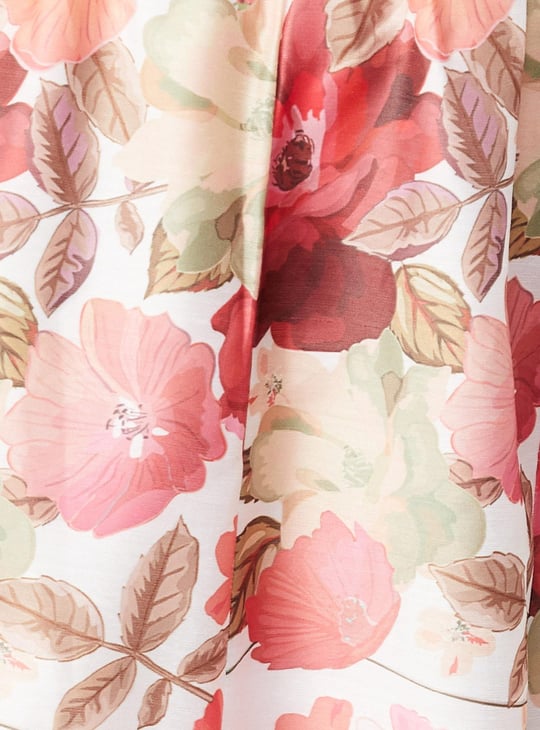 Women Floral Printed Maxi Skirt