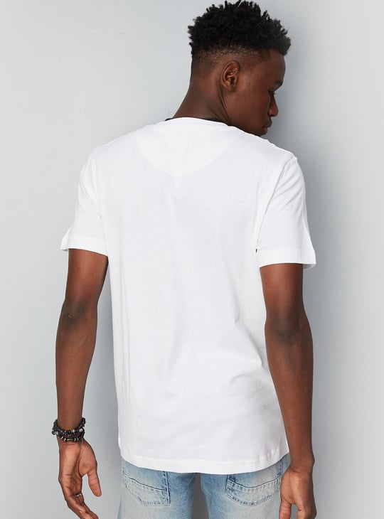 URB_N Men Slim Fit Graphic T-shirt