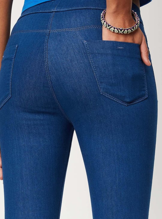 Women Solid Jeggings