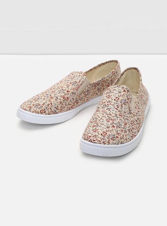 Canvas 2025 Hotter Canvas Pumps Women Floral Printed Canvas Shoes