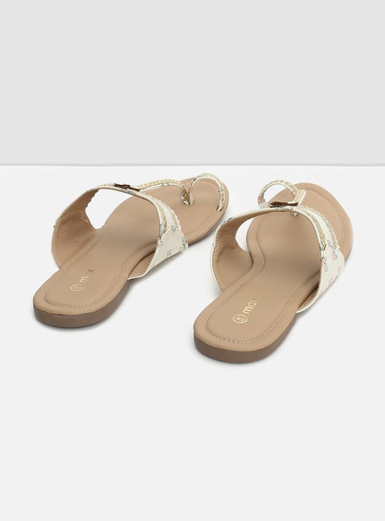 Women Braided Flat Sandals