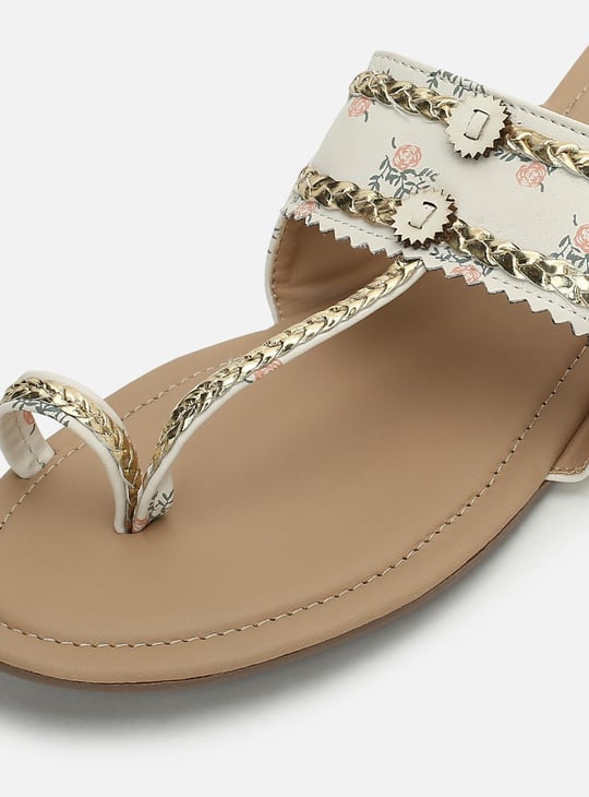 Women Braided Flat Sandals