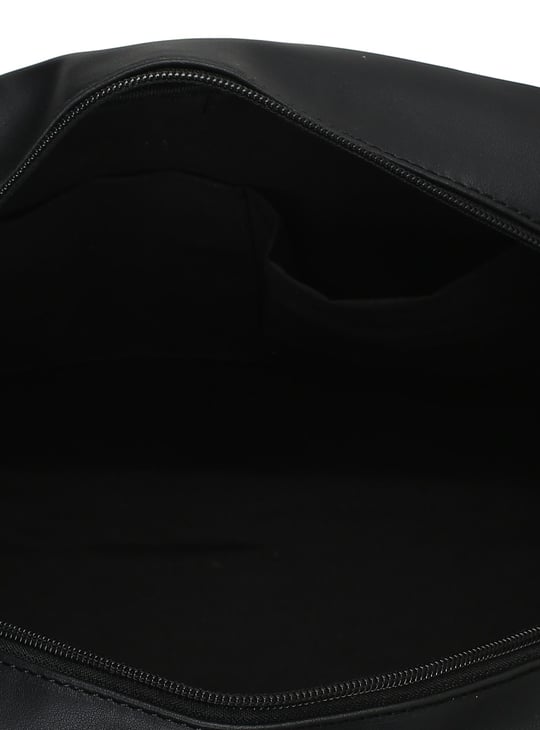 Women Printed Duffle Bag with Contrast Piping