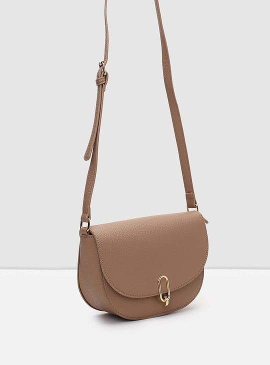 Women Solid Sling Bag