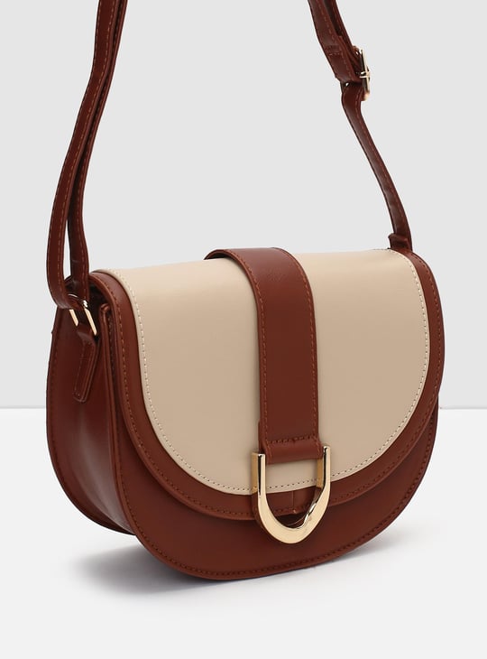 Women Colourblock Sling Bag