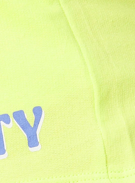 Women Varsity Printed Sports Shorts