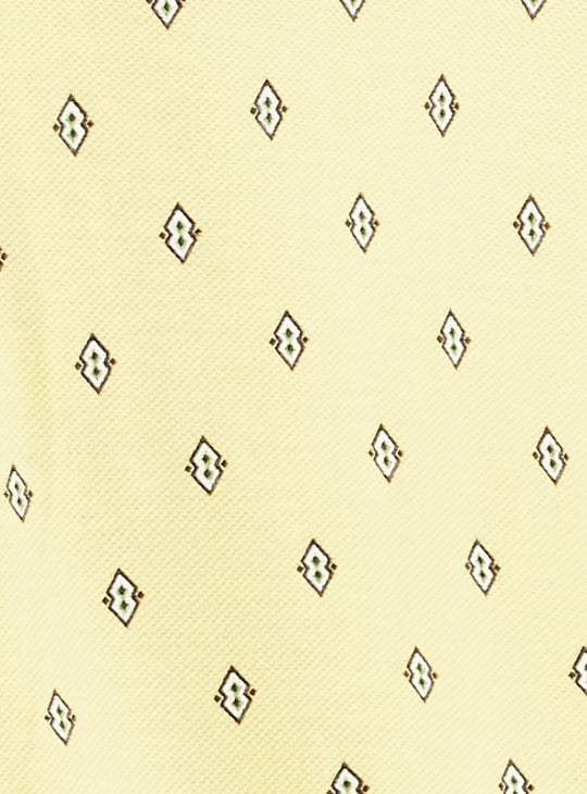 Men Printed Slim Fit Polo