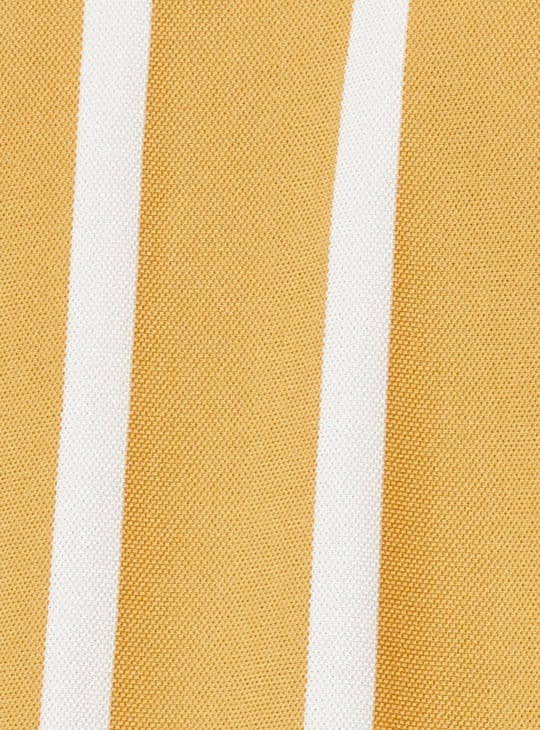 Men Vertical Striped Slim Fit Polo T-shirt