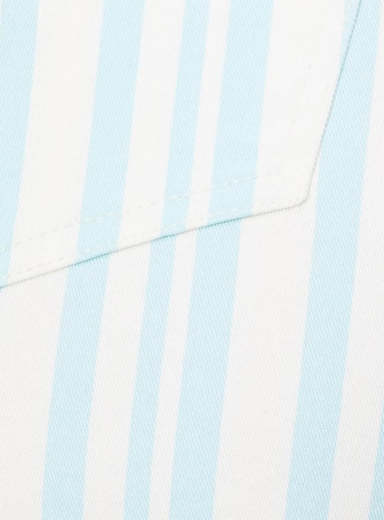 Women Striped Hot Pants