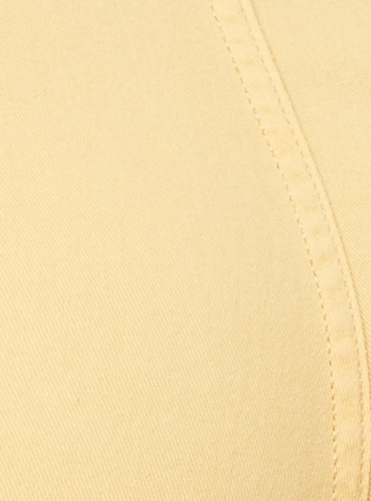 Women Solid Paperbag Waist Shorts