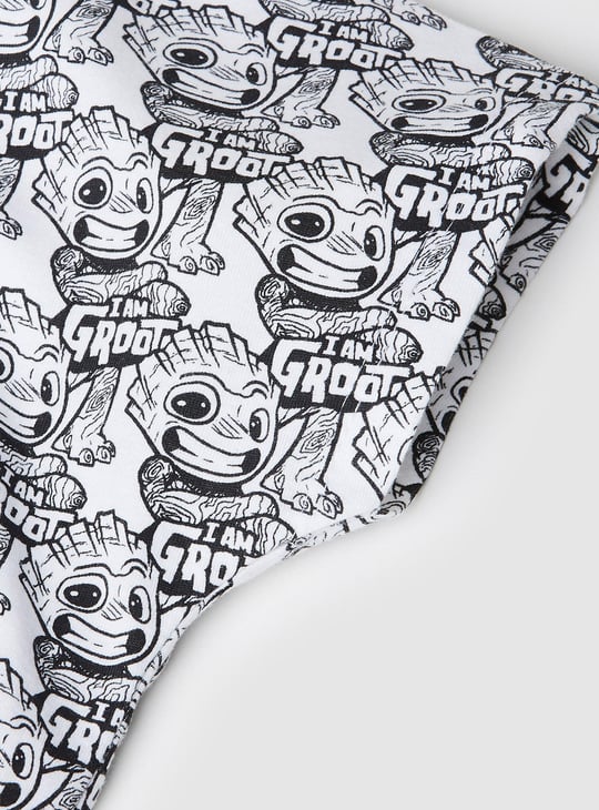 Girls Groot Embellished Ribbed Casual Top