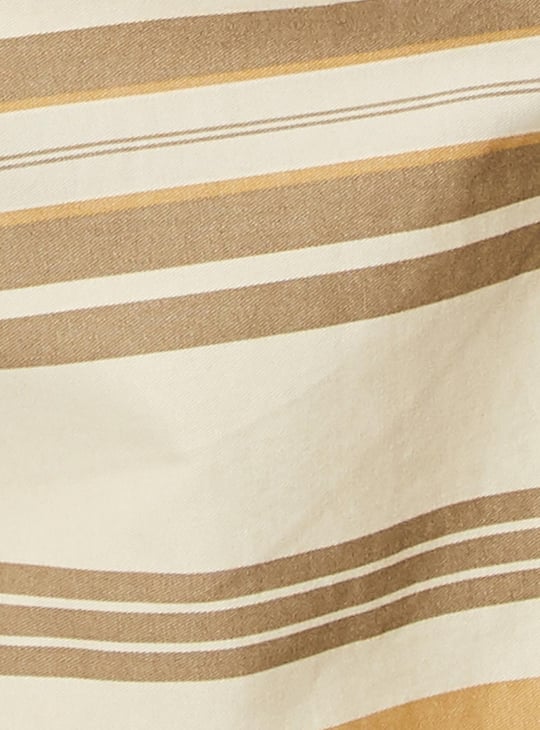 Men Striped Slim Fit Shorts