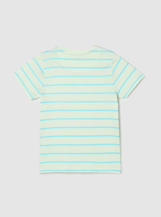 Boys Striped Knit T-shirt