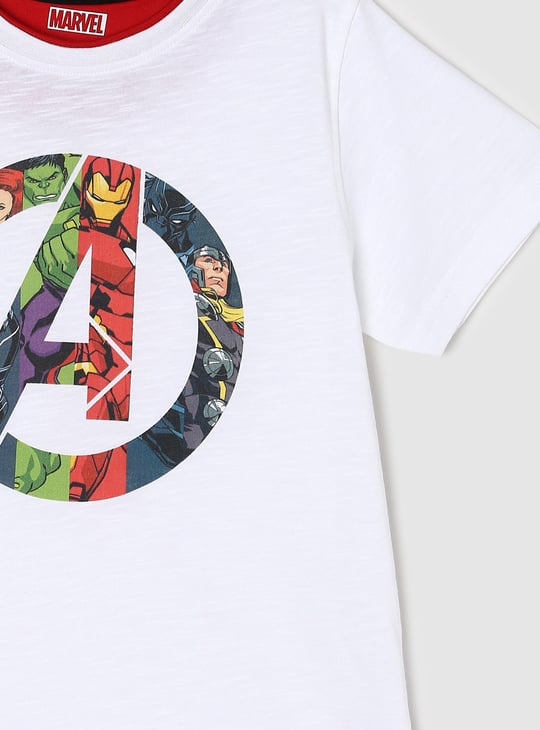 Boys Avengers Knit T-shirt