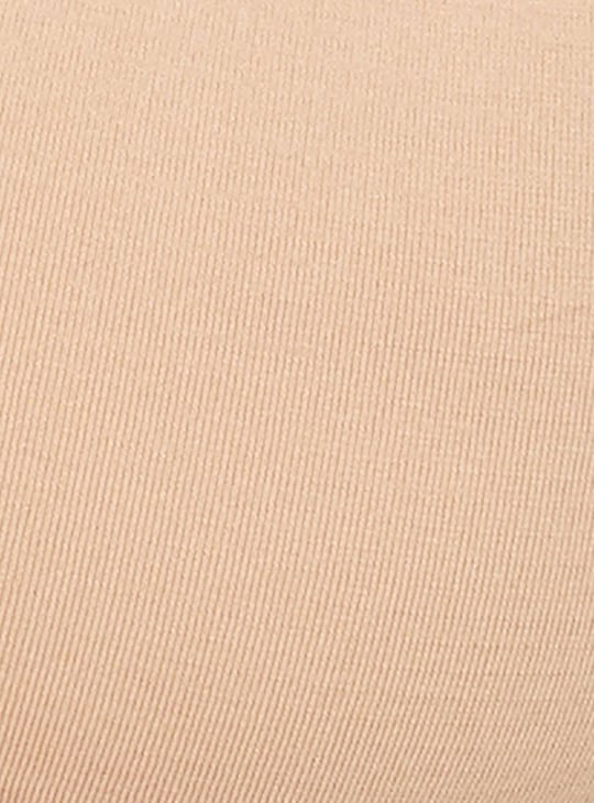 Women Rib Seamless Padded Slip Bra - Pack of 2