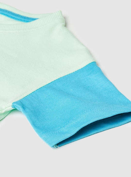 Boys Colourblock Short Sleeve T-shirt
