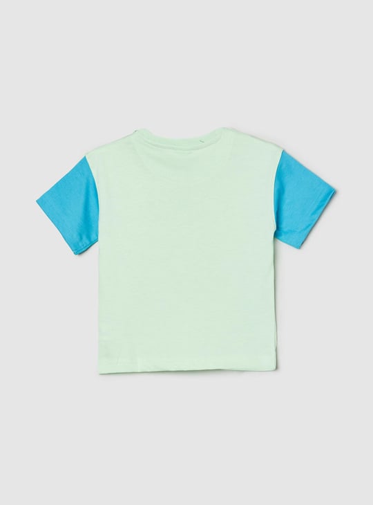 Boys Colourblock Short Sleeve T-shirt