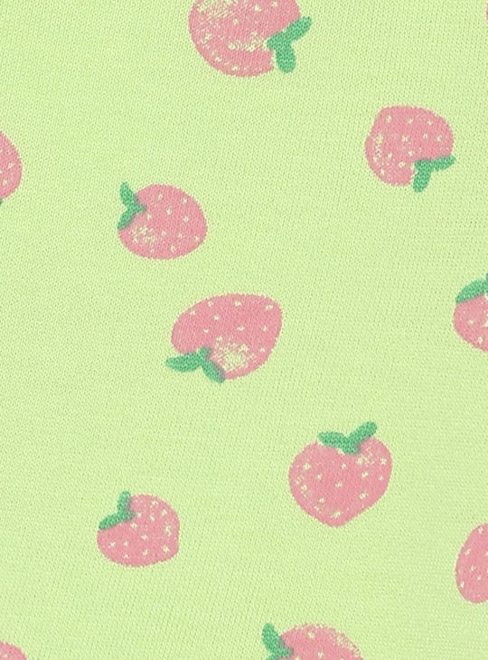 Girls All-Over Printed Knit Shorts