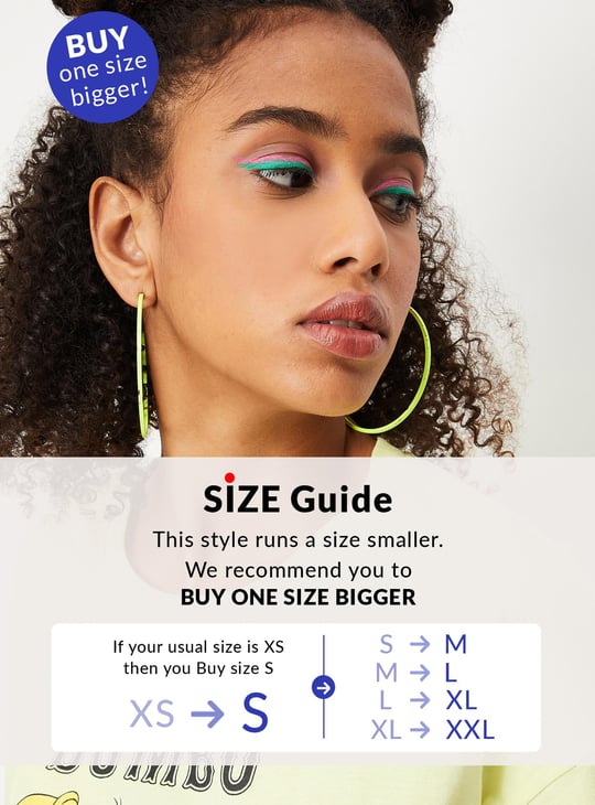 Women Dumbo Print Boxy T-shirt