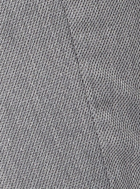 Men Woven Carrot Fit Formal Trousers