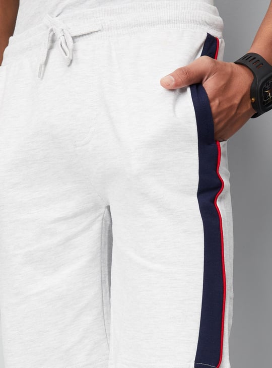 Boys Contrast Panel Knit Shorts