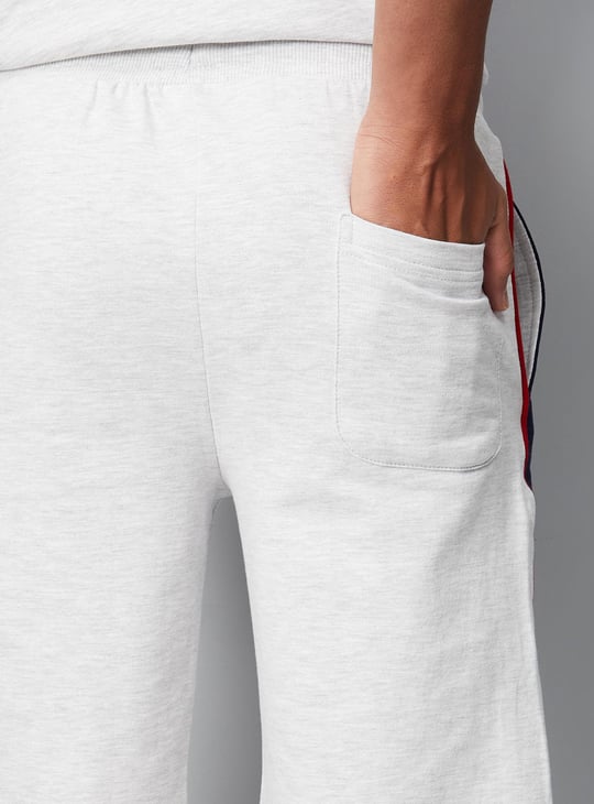 Boys Contrast Panel Knit Shorts