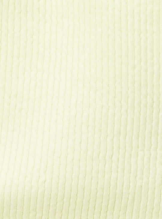 Girls Rib Knit Crop Top
