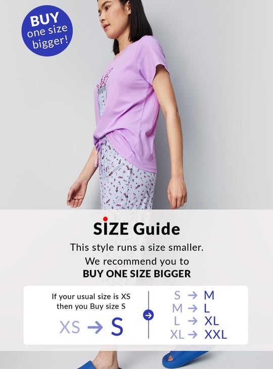 Women Printed Capri Set