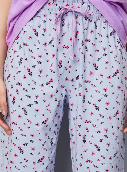 Women Printed Capri Set