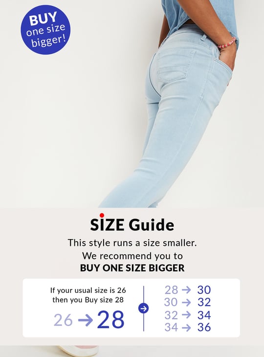 Women Washed Skinny Fit Jeans