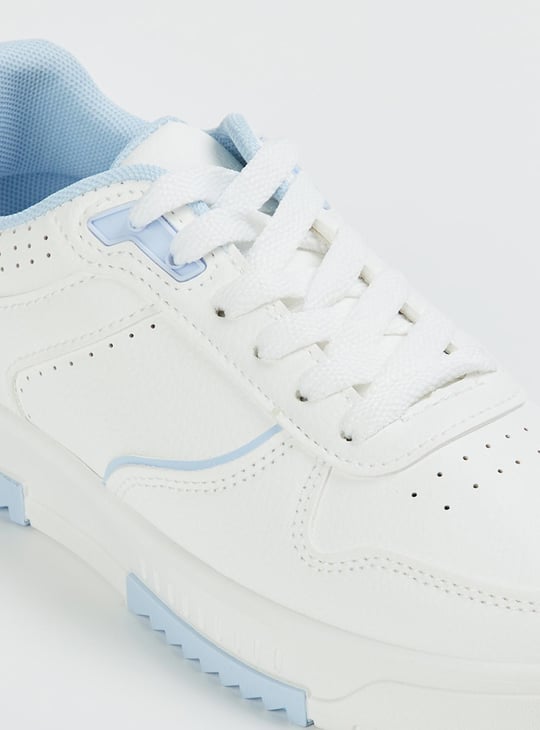 Women Contrast Tipping Casual Shoes