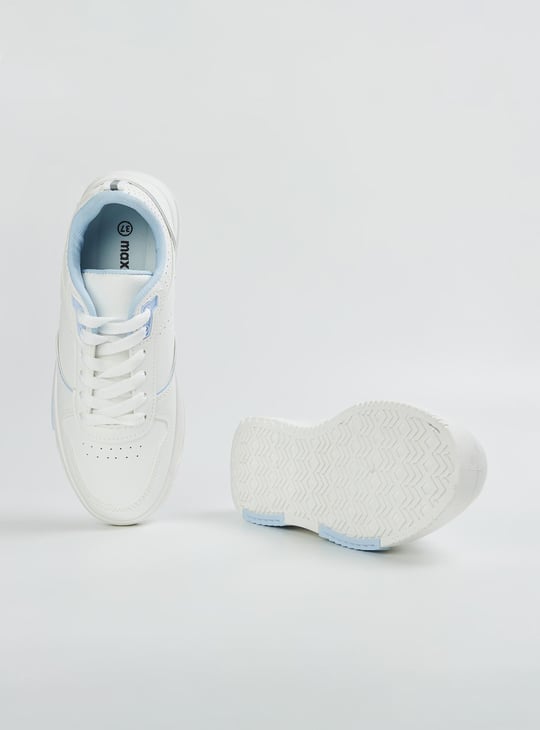 Women Contrast Tipping Casual Shoes