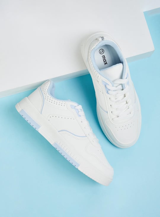 Women Contrast Tipping Casual Shoes