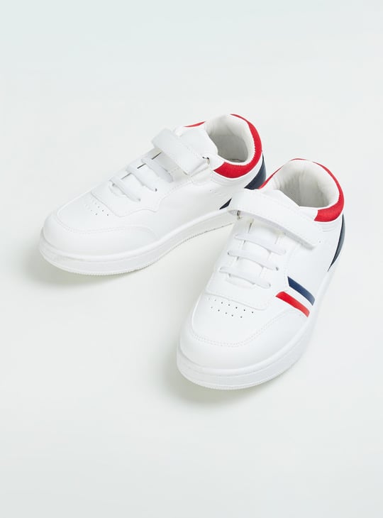 Boys Colourblock Velcro Strap Shoes