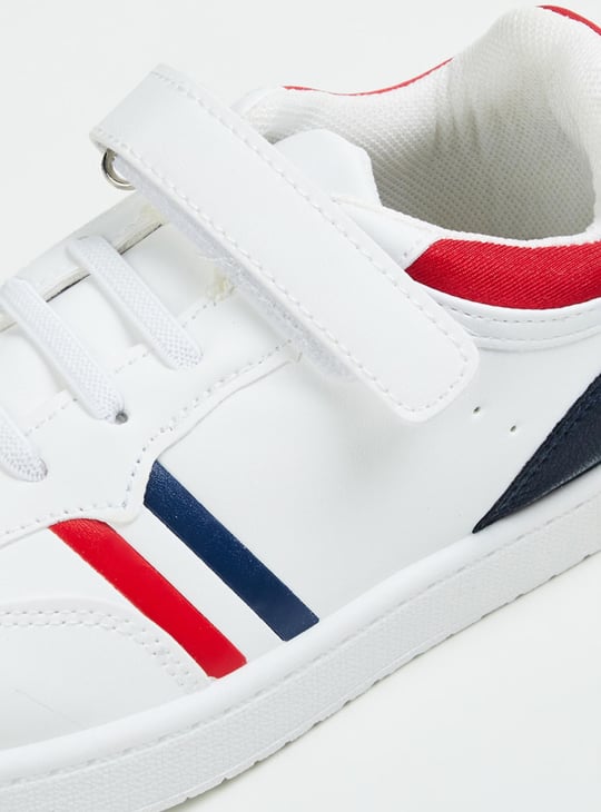 Boys Colourblock Velcro Strap Shoes