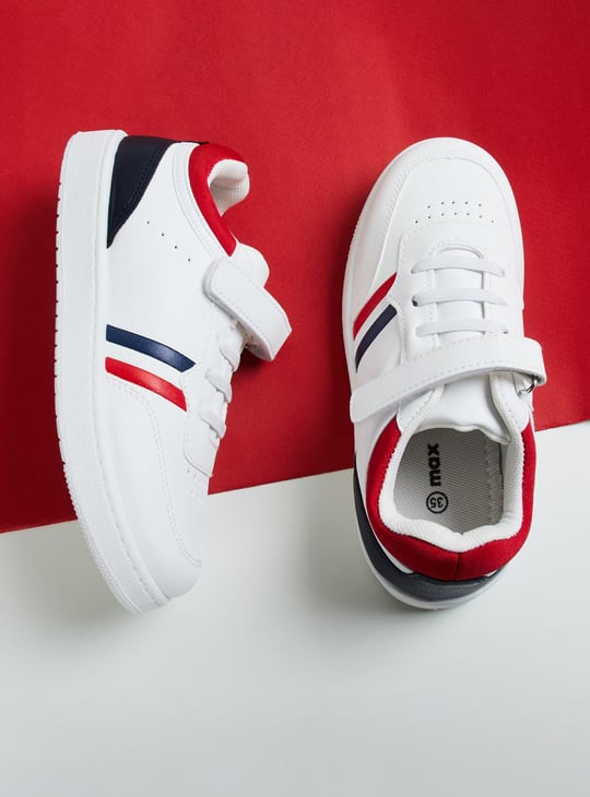 Boys Colourblock Velcro Strap Shoes