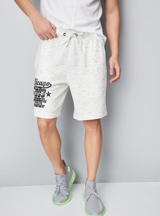 Men Printed Athleisure Shorts