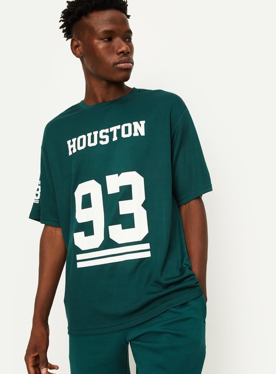 Men Graphic Oversized Athleisure T-shirt