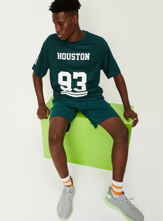 Men Graphic Oversized Athleisure T-shirt