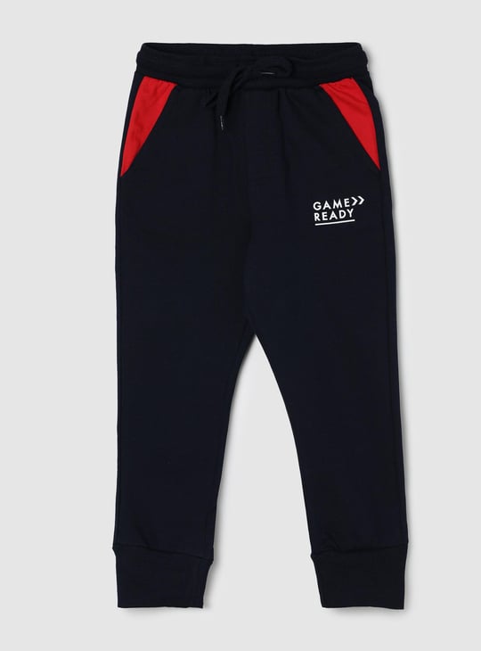 Boys Colourblock Full-Length Joggers