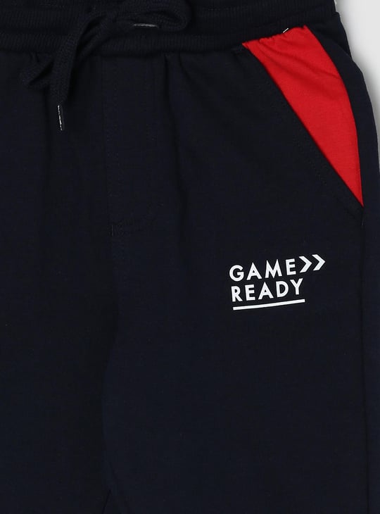 Boys Colourblock Full-Length Joggers