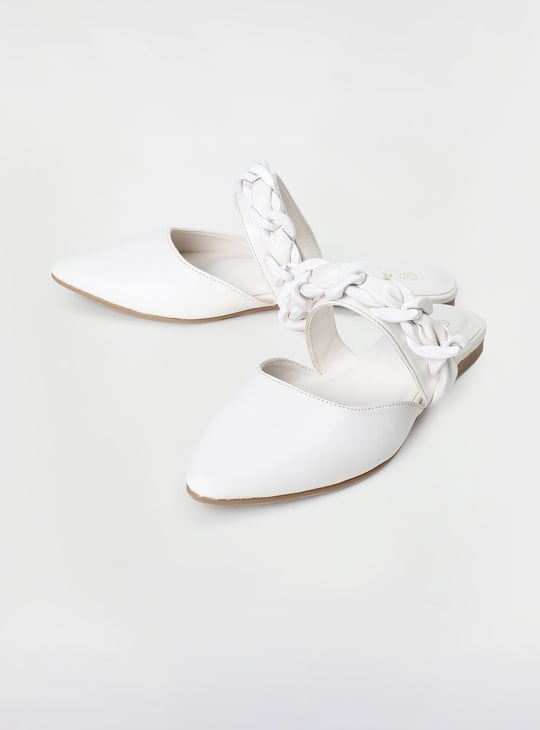 【お値下げOK】Her lip to Bit Square-Toe Mules herlipto Bit Square-Toe Mules Her lip to/Bit Square-Toe Mules/38