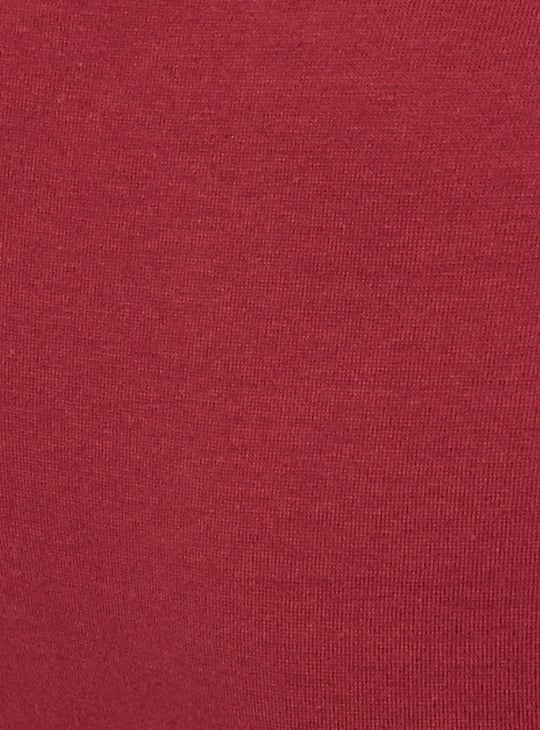 Women Slogan Printed Round Neck T-shirt