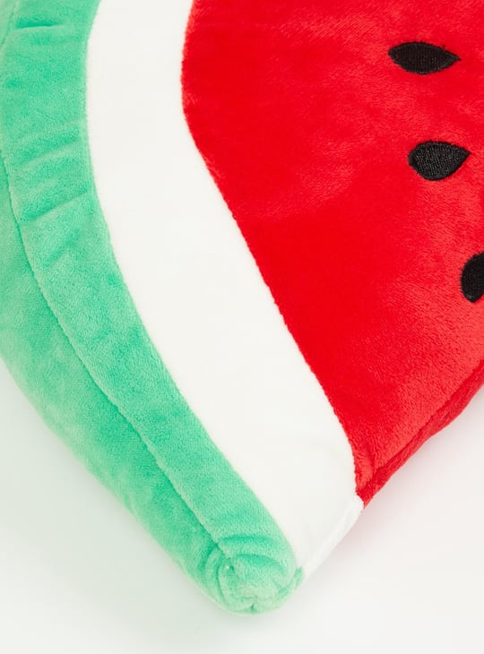 Kids Colourblock Watermelon Cushion Soft Toy
