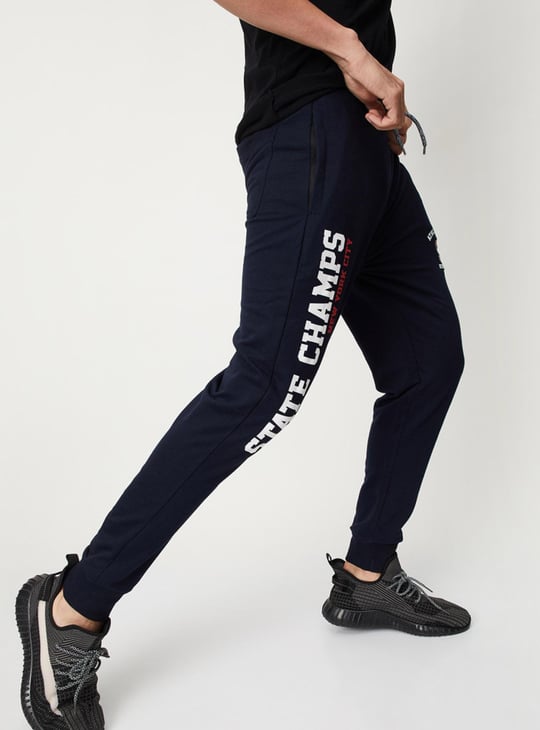 Men Printed Sports Joggers