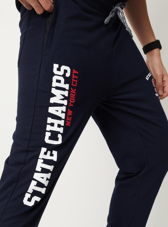 Men Printed Sports Joggers