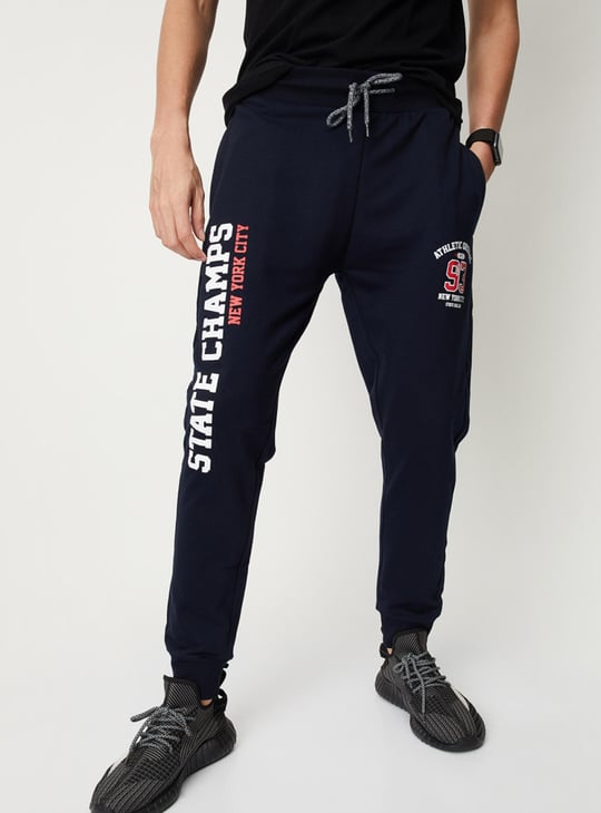 Men Printed Sports Joggers
